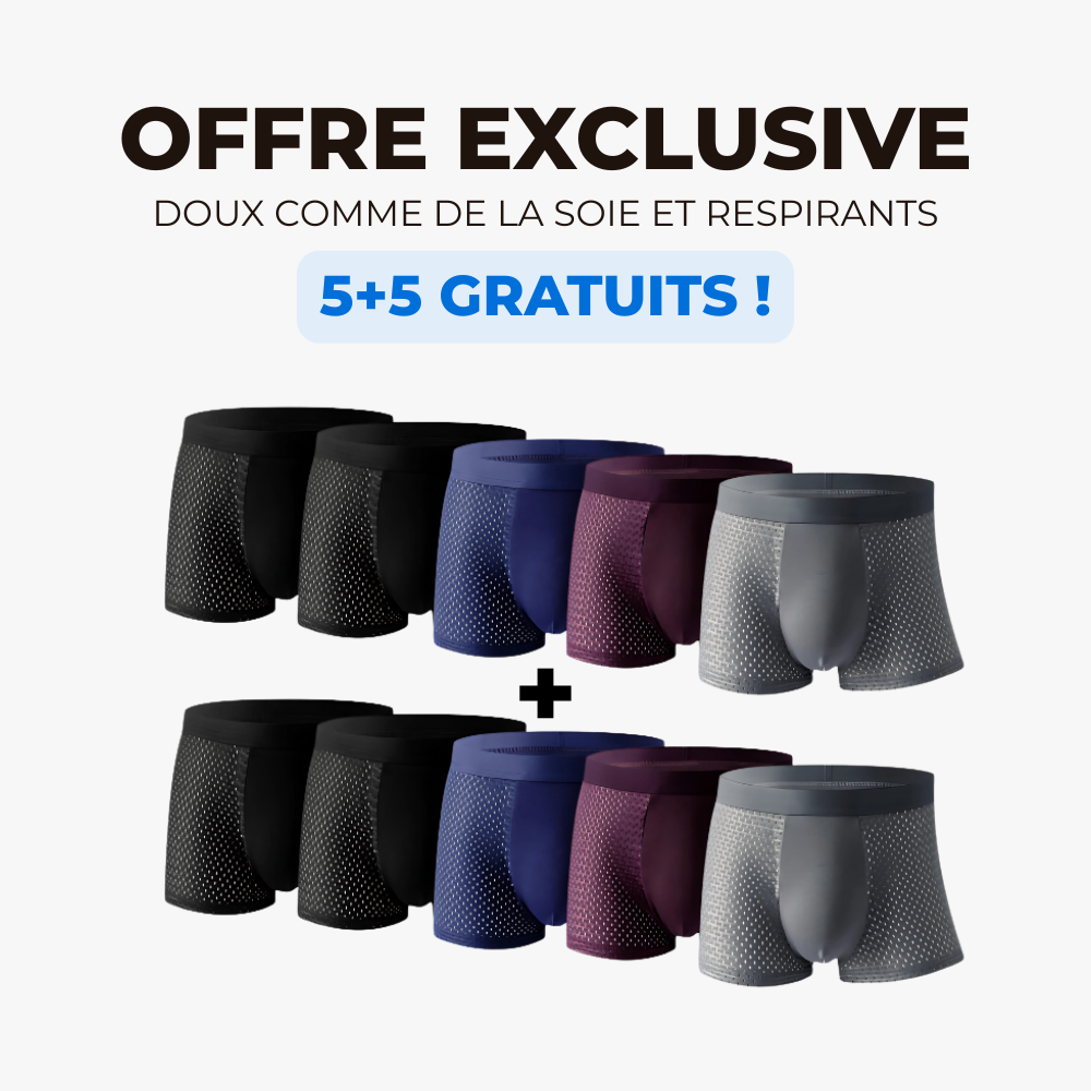 Pack de 10 boxers